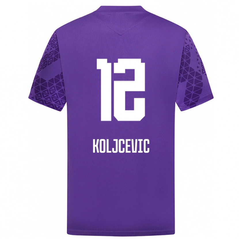 Danxen Dětské Danilo Koljcevic #12 Indigo Bílá Brankář Dresy 2025/26 Dres