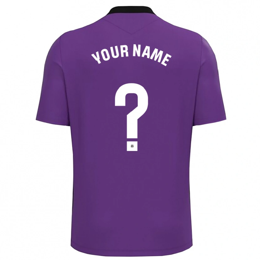 Danxen Pánské FC Cartagena Fialová Bílá Brankář Dresy 2025/26 Dres