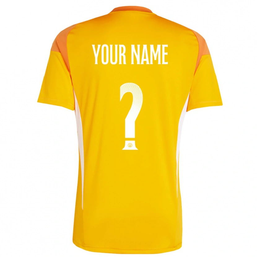 Danxen Pánské MSV Duisburg Oranžová Bílá Brankář Dresy 2025/26 Dres