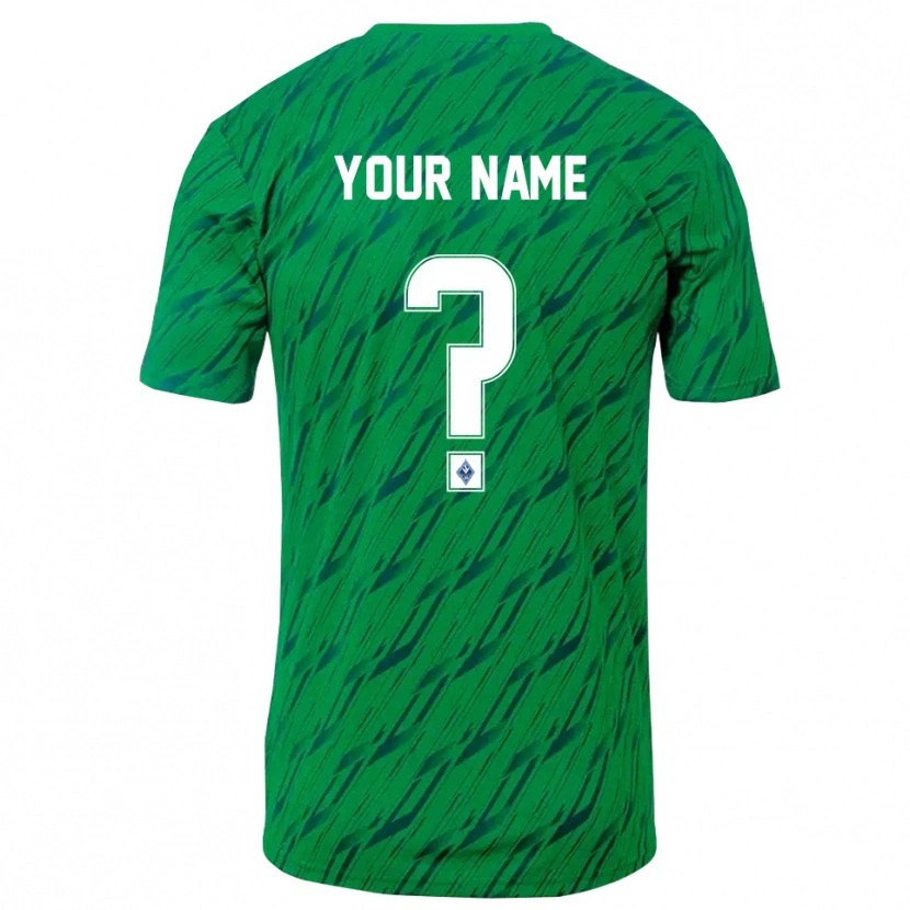 Danxen Pánské SV Waldhof Mannheim Zelená Bílá Brankář Dresy 2025/26 Dres