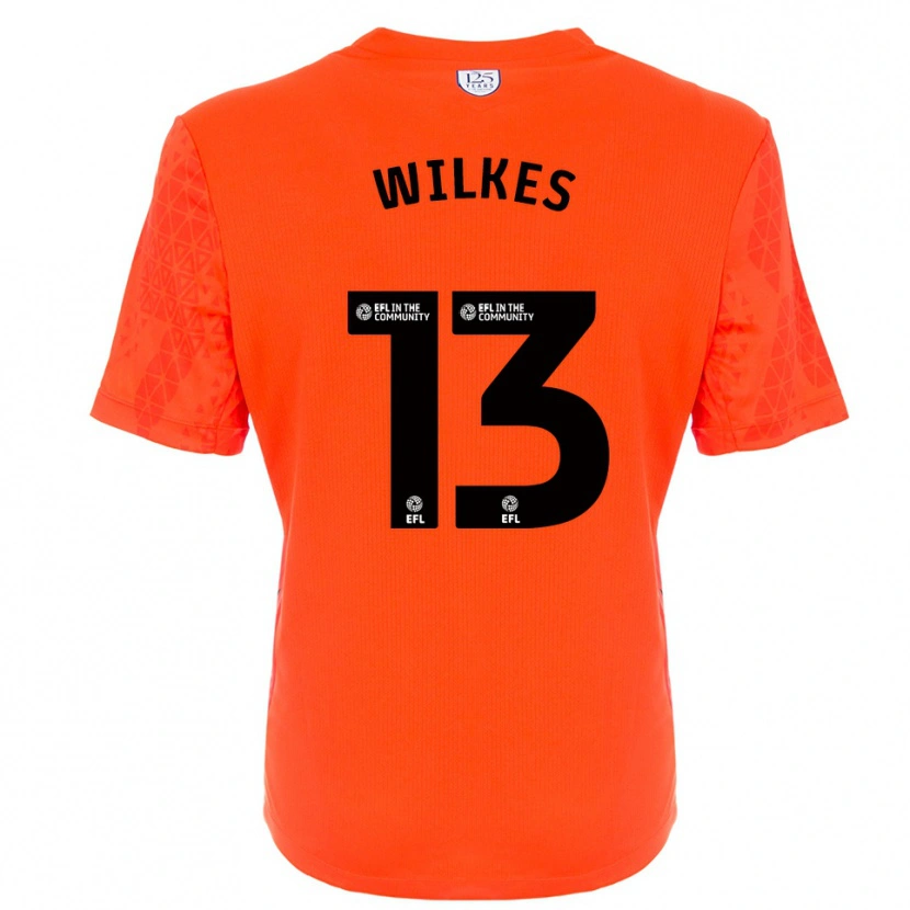 Danxen Pánské Liam Wilkes #13 Oranžočerná Brankář Dresy 2025/26 Dres