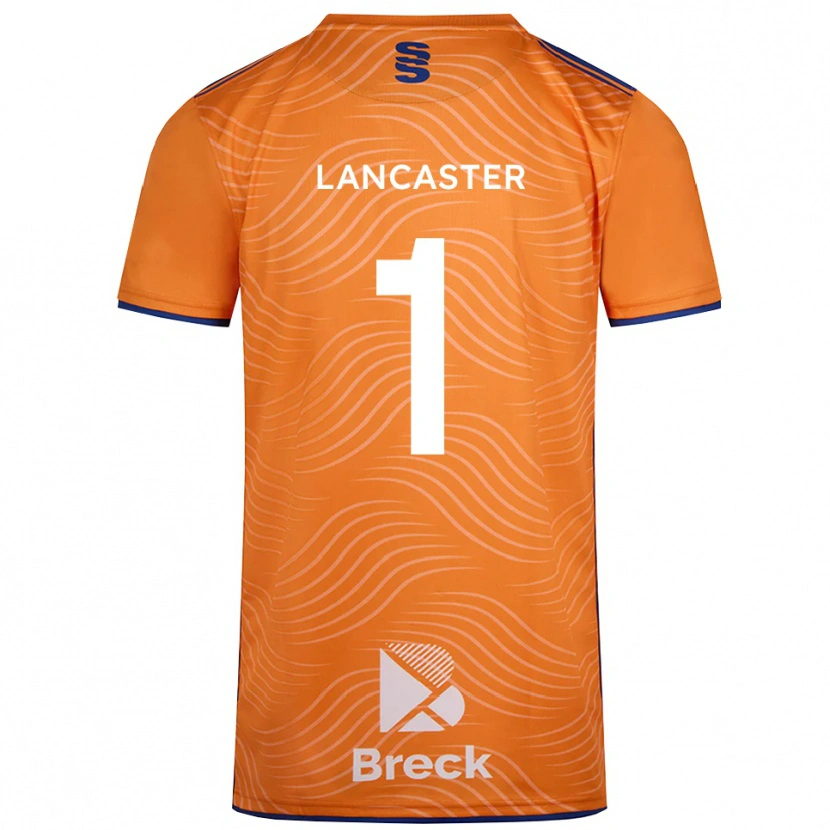 Danxen Pánské Aaron Lancaster #1 Oranžočerná Brankář Dresy 2025/26 Dres