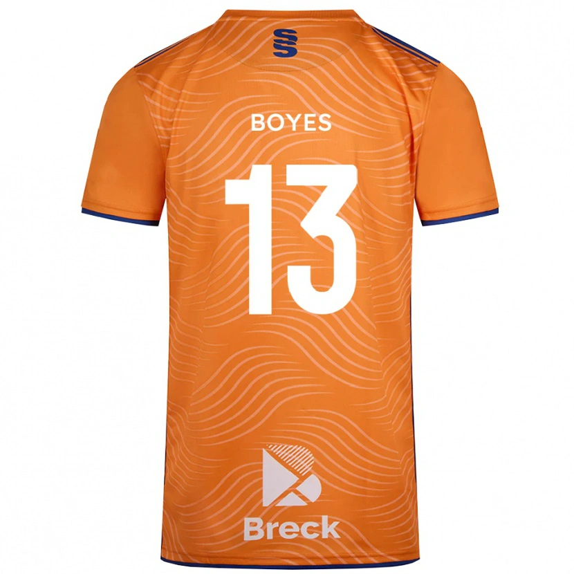 Danxen Pánské Patrick Boyes #13 Oranžočerná Brankář Dresy 2025/26 Dres