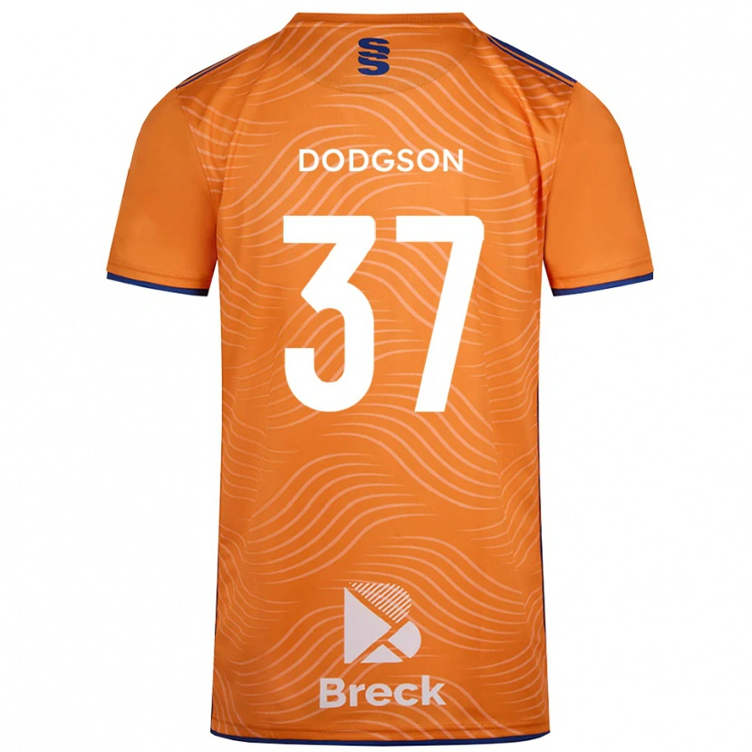 Danxen Pánské Ewan Dodgson #37 Oranžočerná Brankář Dresy 2025/26 Dres