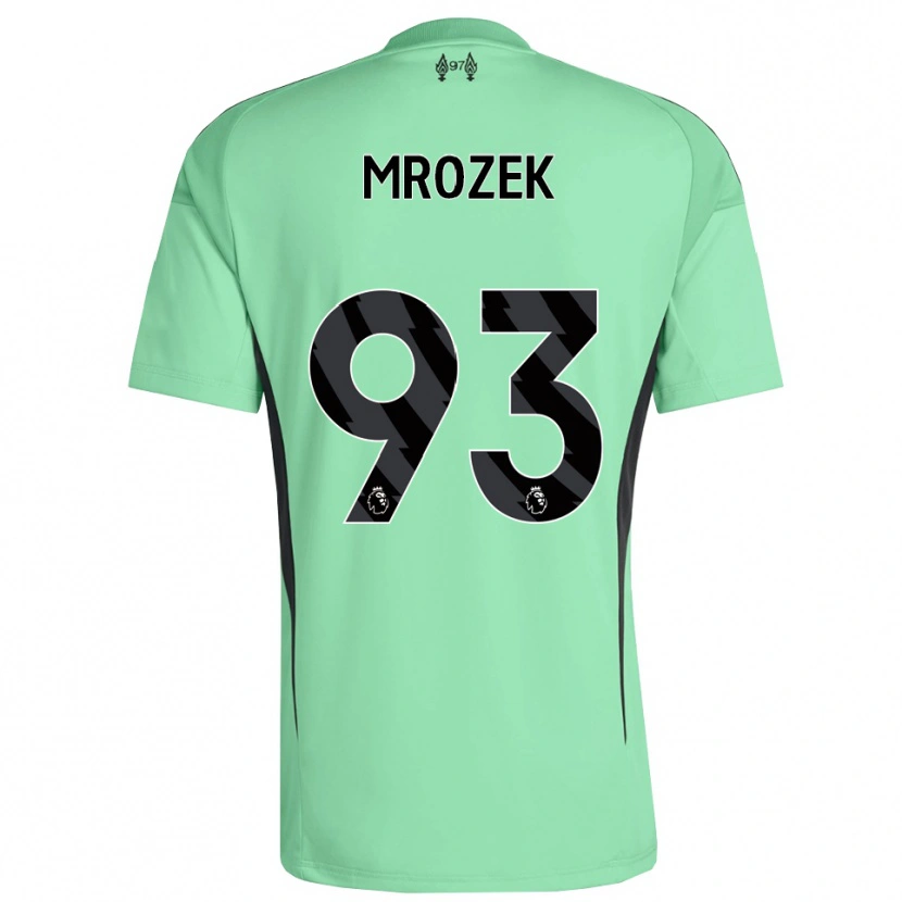 Danxen Pánské Fabian Mrozek #93 Akvamarínová Brankář Dresy 2025/26 Dres