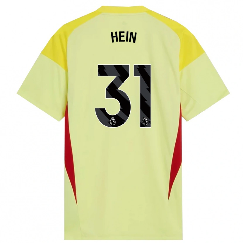 Danxen Pánské Karl Hein #31 Žlutá Červená Černá Brankář Dresy 2025/26 Dres