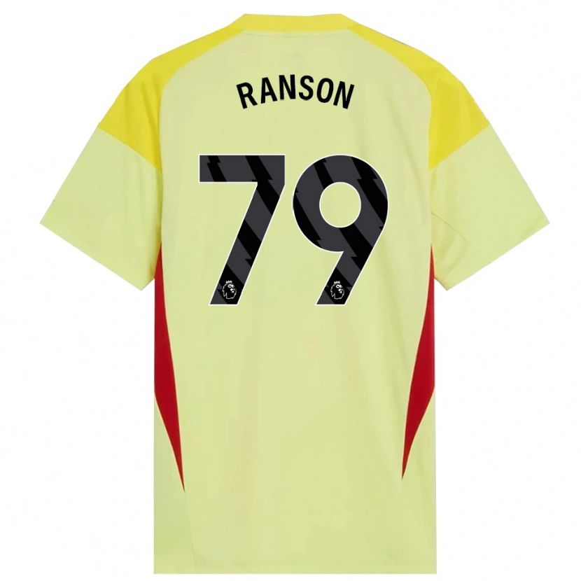 Danxen Pánské Khari Ranson #79 Žlutá Červená Černá Brankář Dresy 2025/26 Dres