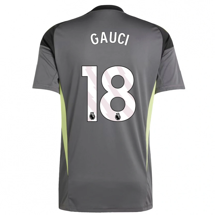 Danxen Pánské Joe Gauci #18 Tmavě Šedá Černá Brankář Dresy 2025/26 Dres
