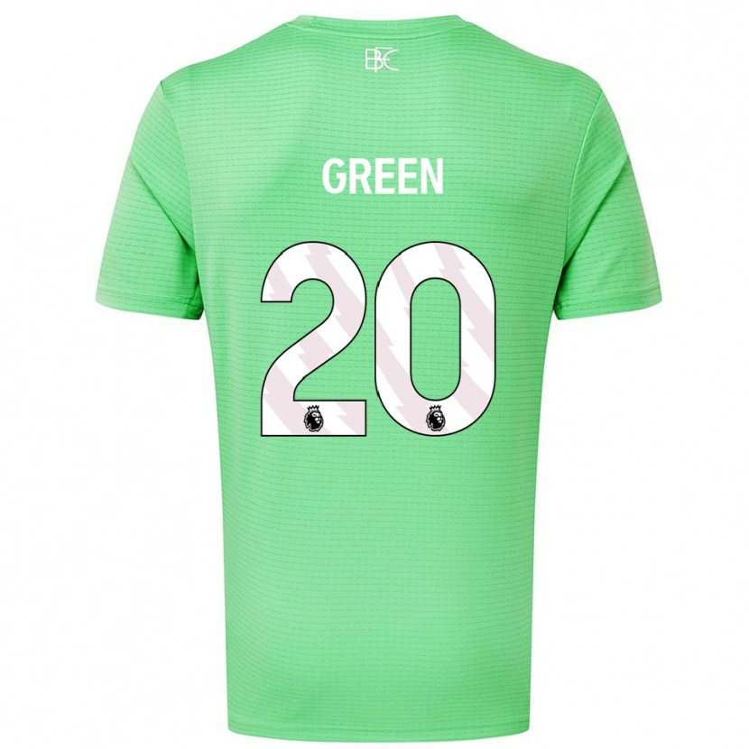 Danxen Pánské Etienne Green #20 Středně Zelená Brankář Dresy 2025/26 Dres