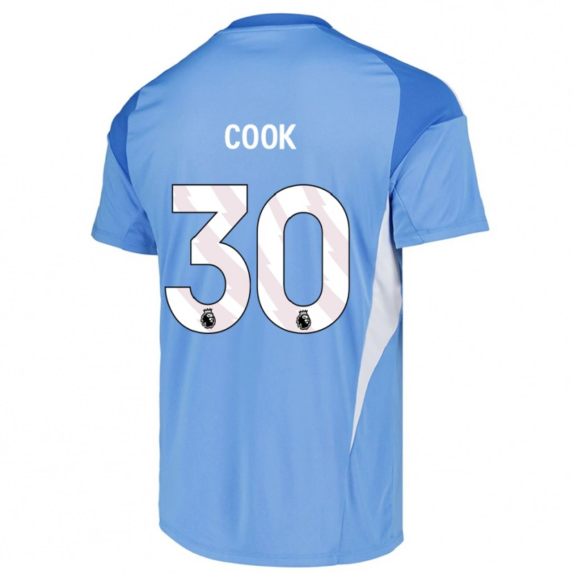 Danxen Pánské Robbie Cook #30 Nebesky Modrá Bílá Brankář Dresy 2025/26 Dres