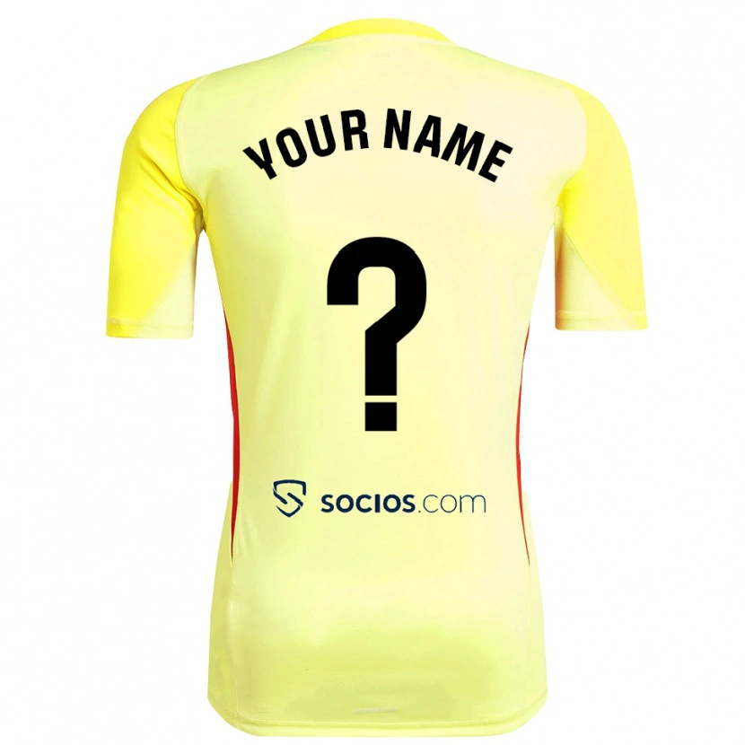 Danxen Pánské Sevilla FC Žlutá Červená Černá Brankář Dresy 2025/26 Dres