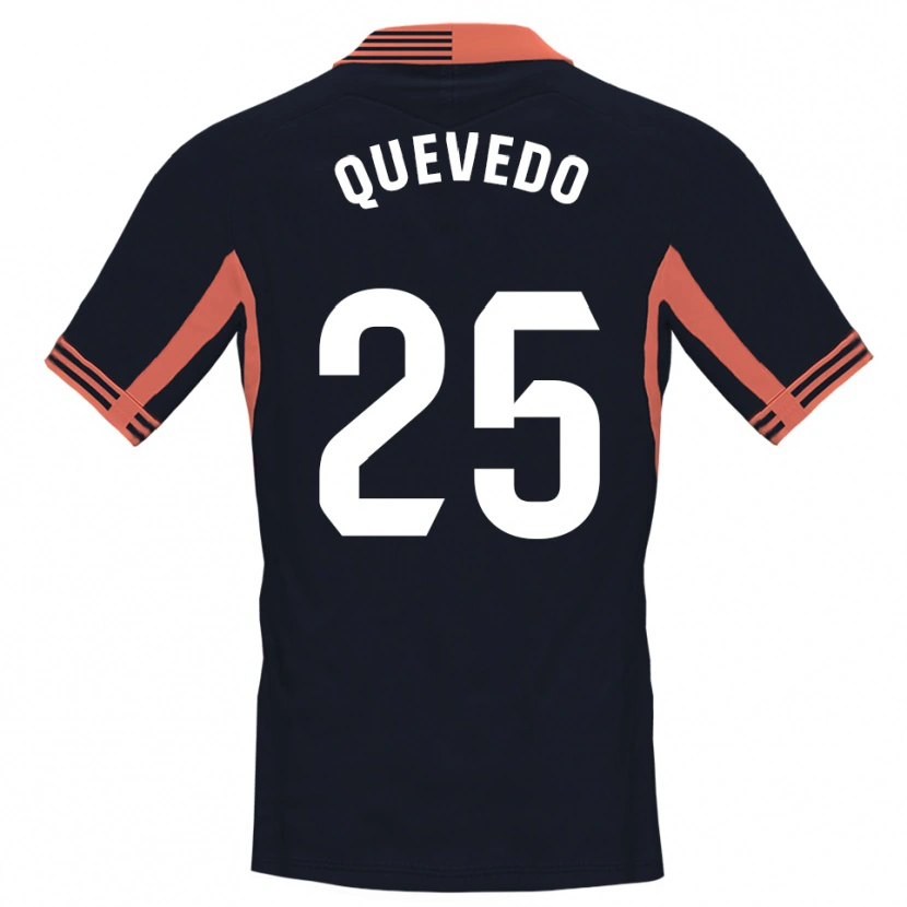Danxen Pánské Alex Quevedo #25 Černá Bílá Oranžová Brankář Dresy 2025/26 Dres