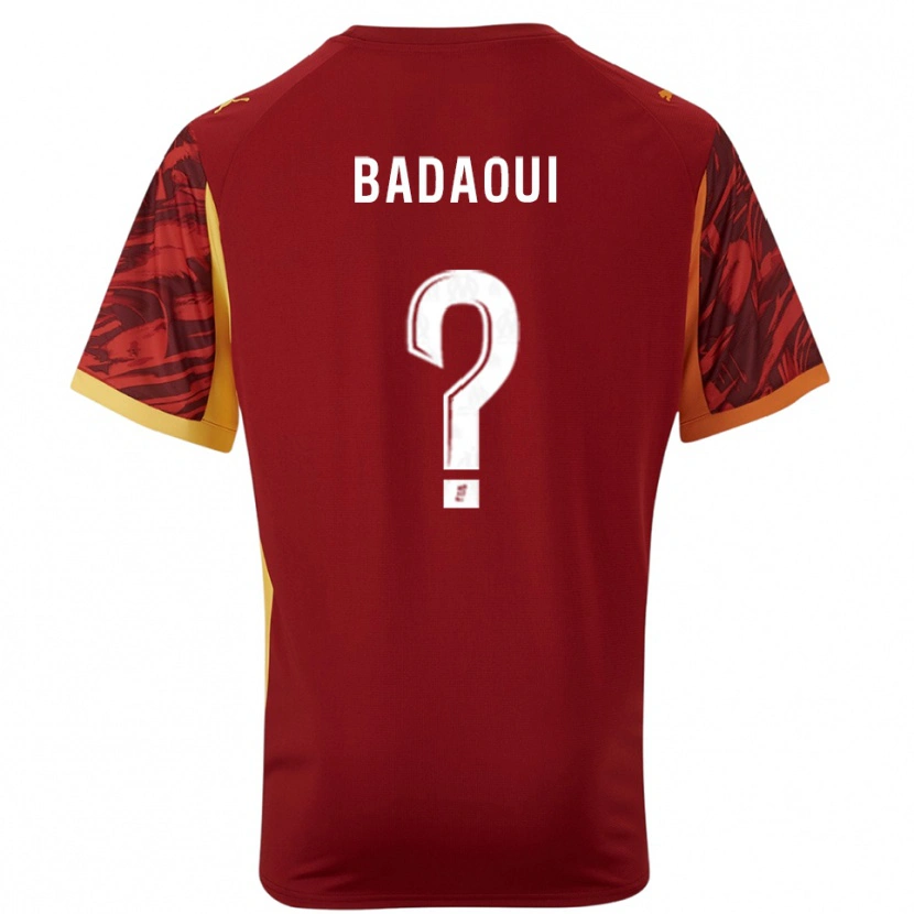 Danxen Pánské Yassine Badaoui #0 Vínová Hnědá Brankář Dresy 2025/26 Dres