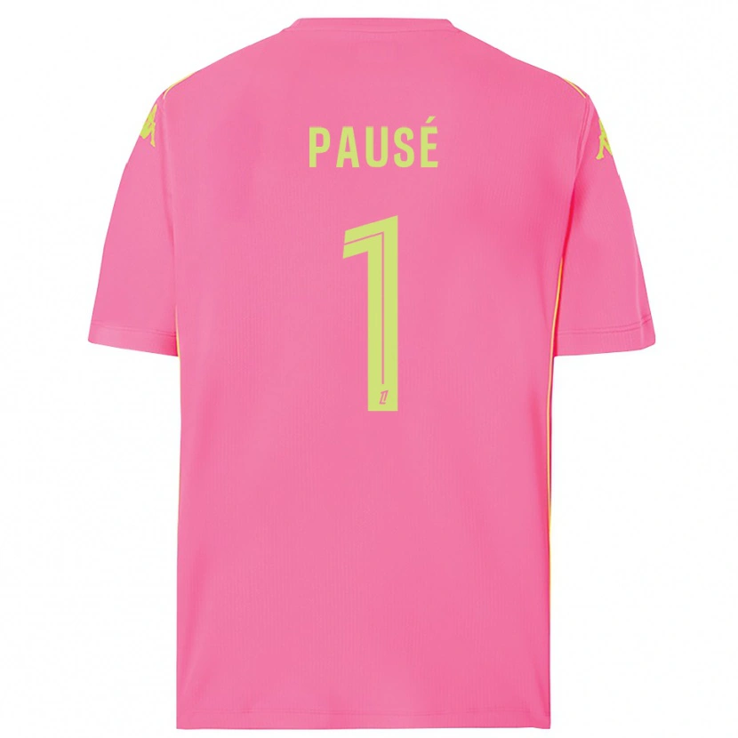 Danxen Pánské Luca Pausé #1 Hot Pink Brankář Dresy 2025/26 Dres