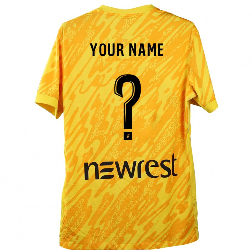 Danxen Pánské Toulouse Žlutá Černá Brankář Dresy 2025/26 Dres