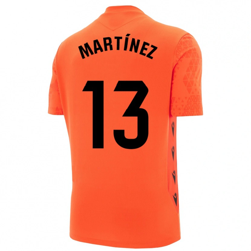 Danxen Pánské Fernando Martínez #13 Oranžová Černá Brankář Dresy 2025/26 Dres