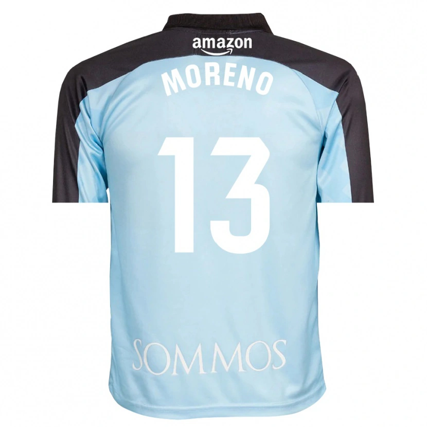 Danxen Pánské Eloy Moreno #13 Světle Modrá Černá Brankář Dresy 2025/26 Dres