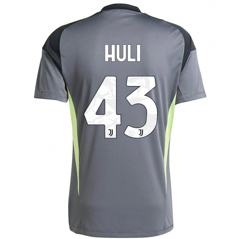 Danxen Pánské Raffaele Huli #43 Tmavě Šedá Bílá Brankář Dresy 2025/26 Dres