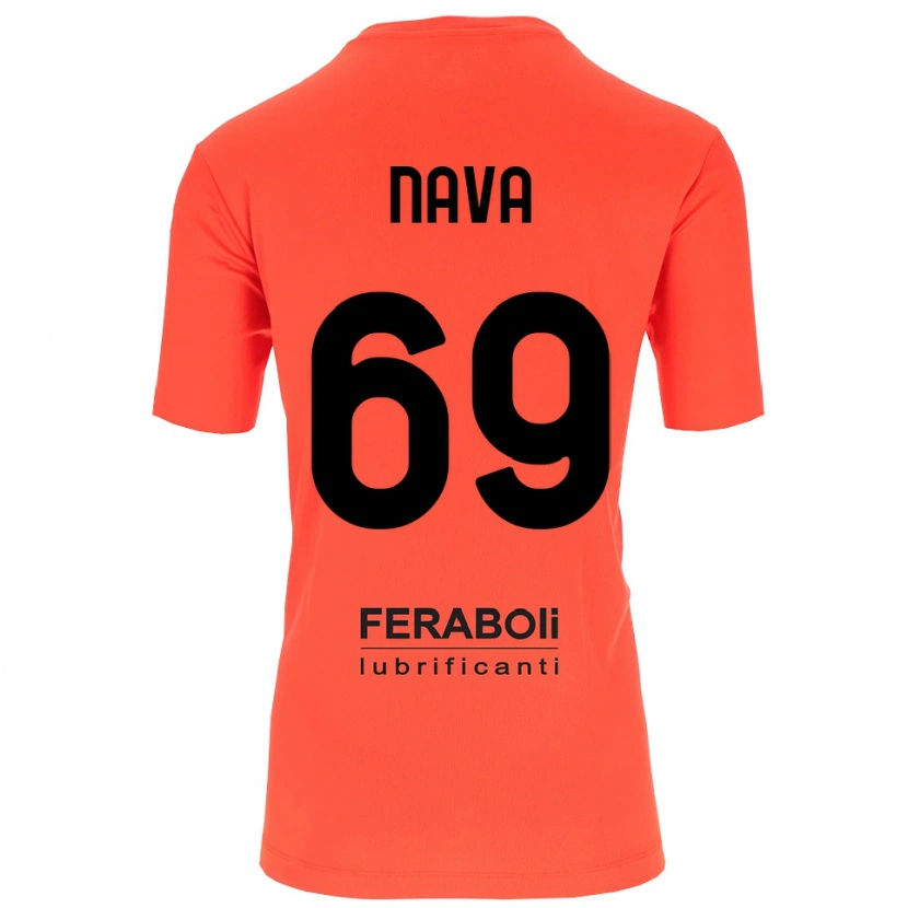 Danxen Pánské Lapo Nava #69 Oranžová Červená Černá Brankář Dresy 2025/26 Dres
