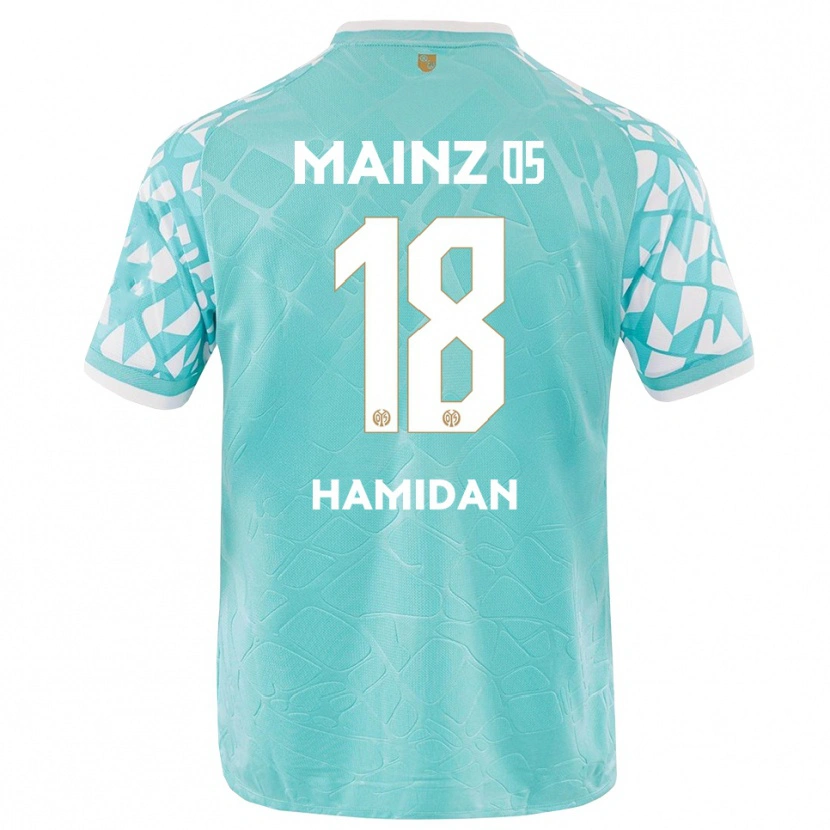 Danxen Pánské Ilyas Hamidan #18 Tyrkysová Bílá Brankář Dresy 2025/26 Dres