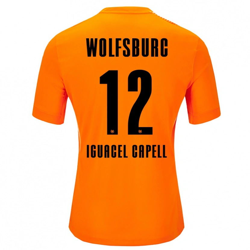 Danxen Pánské Diego Iguacel Capell #12 Červená Černá Brankář Dresy 2025/26 Dres