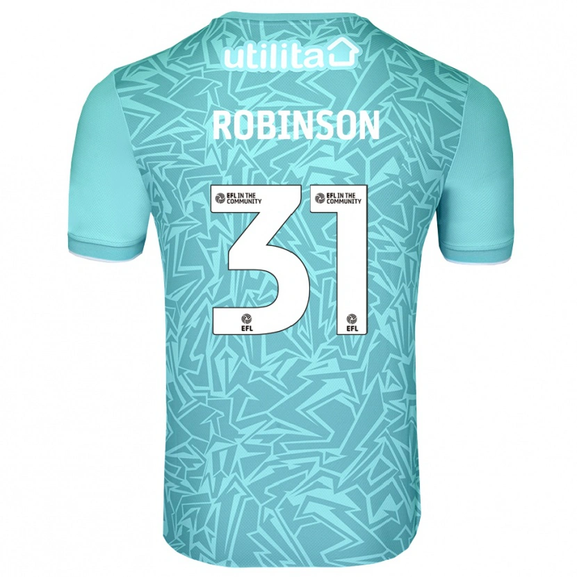 Danxen Pánské Leah Robinson #31 Světle Modrá Brankář Dresy 2025/26 Dres