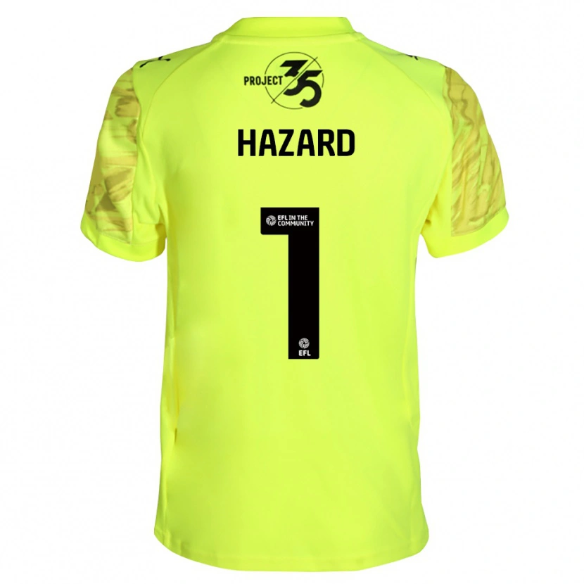 Danxen Pánské Conor Hazard #1 Černá Fluorescenční Zelená Brankář Dresy 2025/26 Dres