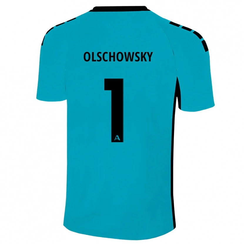 Danxen Pánské Jan Olschowsky #1 Azurová Brankář Dresy 2025/26 Dres