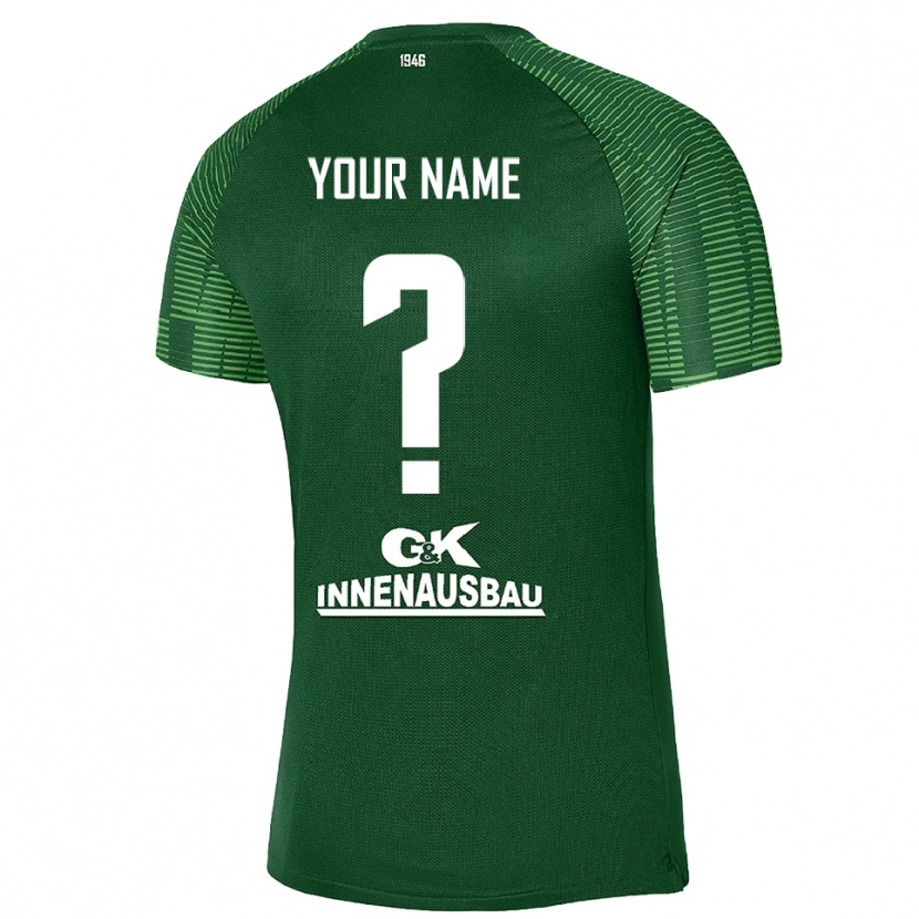 Danxen Pánské Erzgebirge Aue Tmavě Zelená Černá Brankář Dresy 2025/26 Dres
