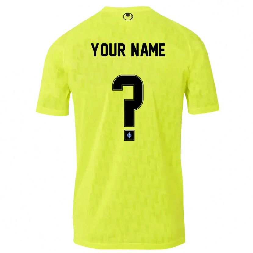 Danxen Pánské SV Waldhof Mannheim Žlutá Černá Brankář Dresy 2025/26 Dres