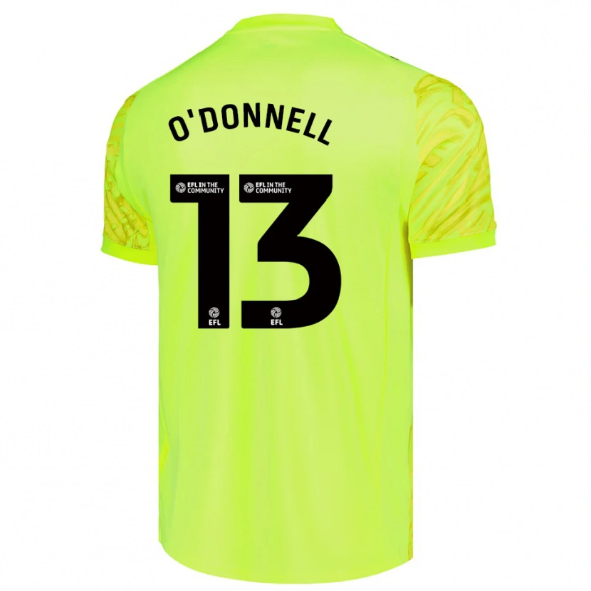 Danxen Pánské Richard O'Donnell #13 Fluorescenční Zelená Brankář Dresy 2025/26 Dres