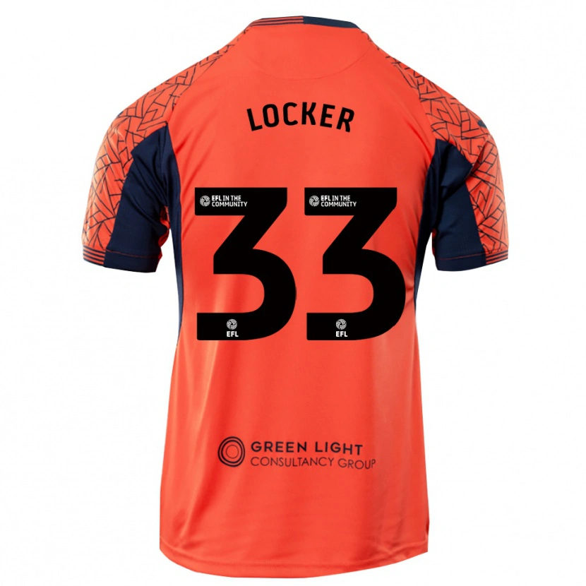 Danxen Pánské Amber Locker #33 Oranžočerná Brankář Dresy 2025/26 Dres
