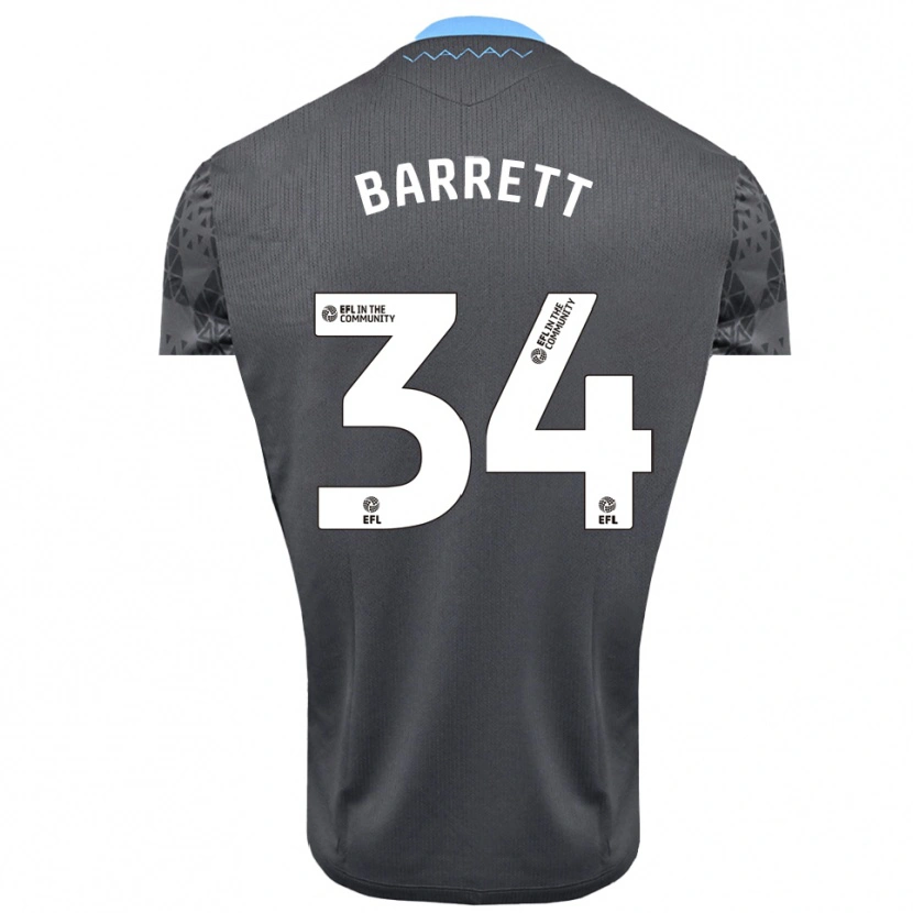 Danxen Pánské Killian Barrett #34 Šedobílá Brankář Dresy 2025/26 Dres