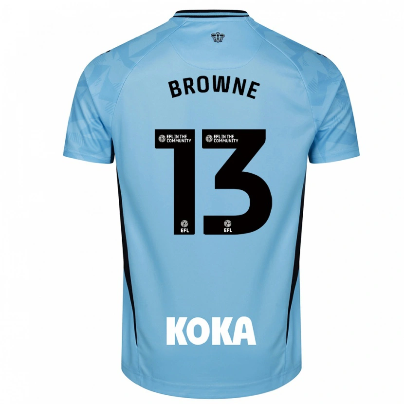 Danxen Pánské Roraigh Browne #13 Světle Nebesky Modrá Brankář Dresy 2025/26 Dres