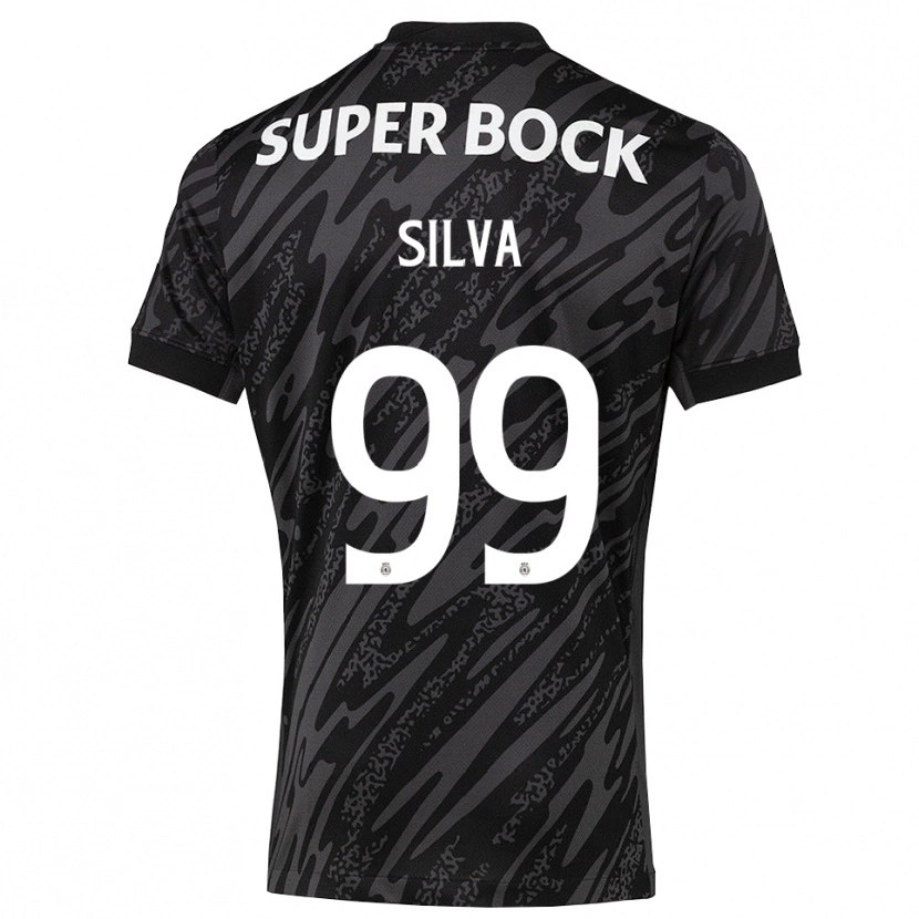 Danxen Pánské Francisco Silva #99 Šedá Černá Bílá Brankář Dresy 2025/26 Dres
