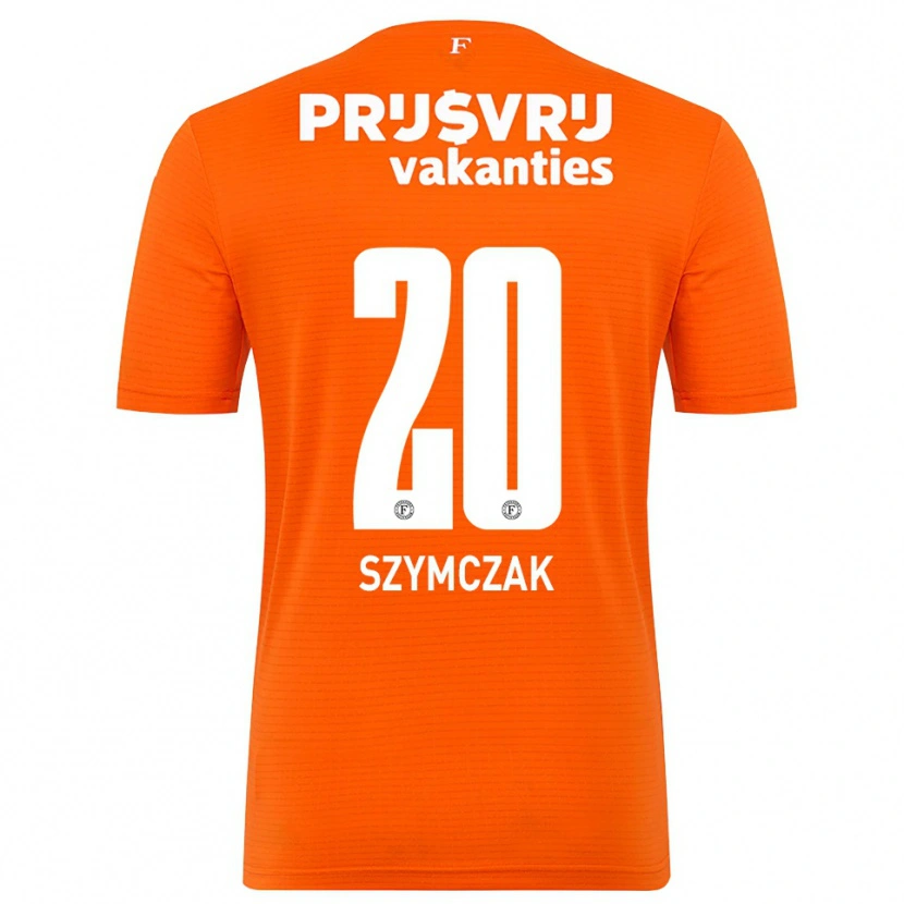 Danxen Pánské Oliwia Szymczak #20 Oranžová Černá Brankář Dresy 2025/26 Dres
