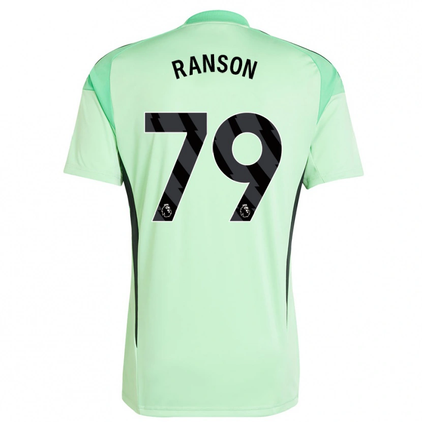 Danxen Pánské Khari Ranson #79 Světle Zelená Černá Brankář Dresy 2025/26 Dres