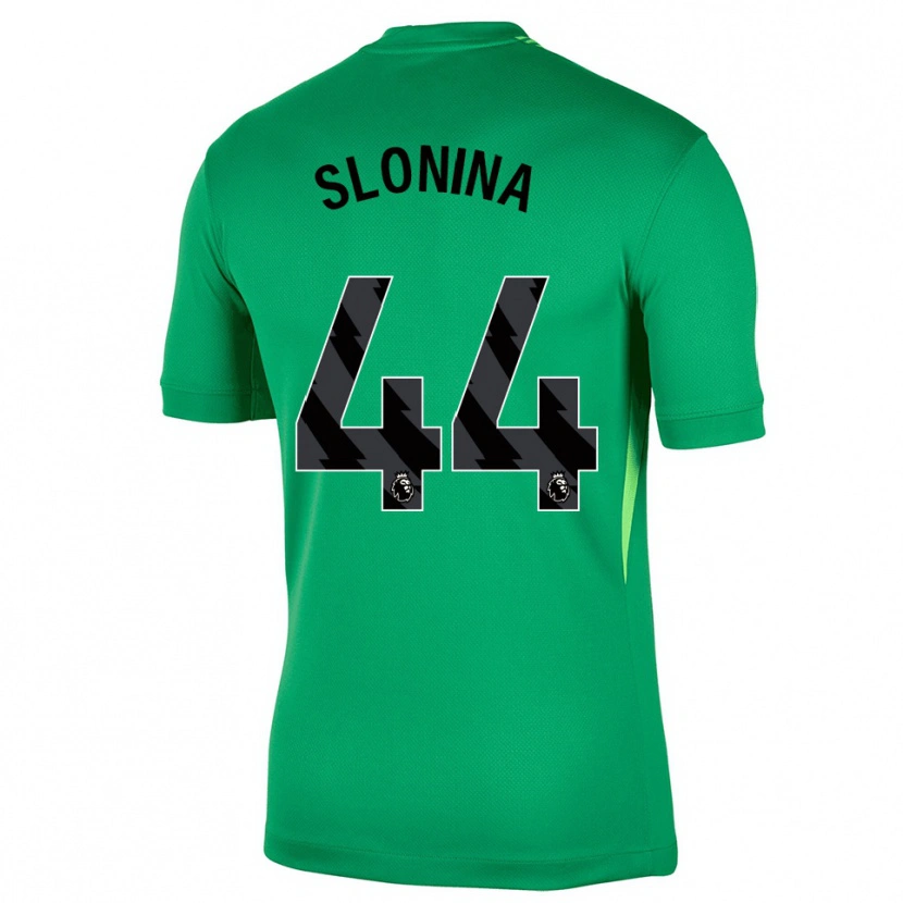 Danxen Pánské Gabriel Slonina #44 Zelená Černá Brankář Dresy 2025/26 Dres