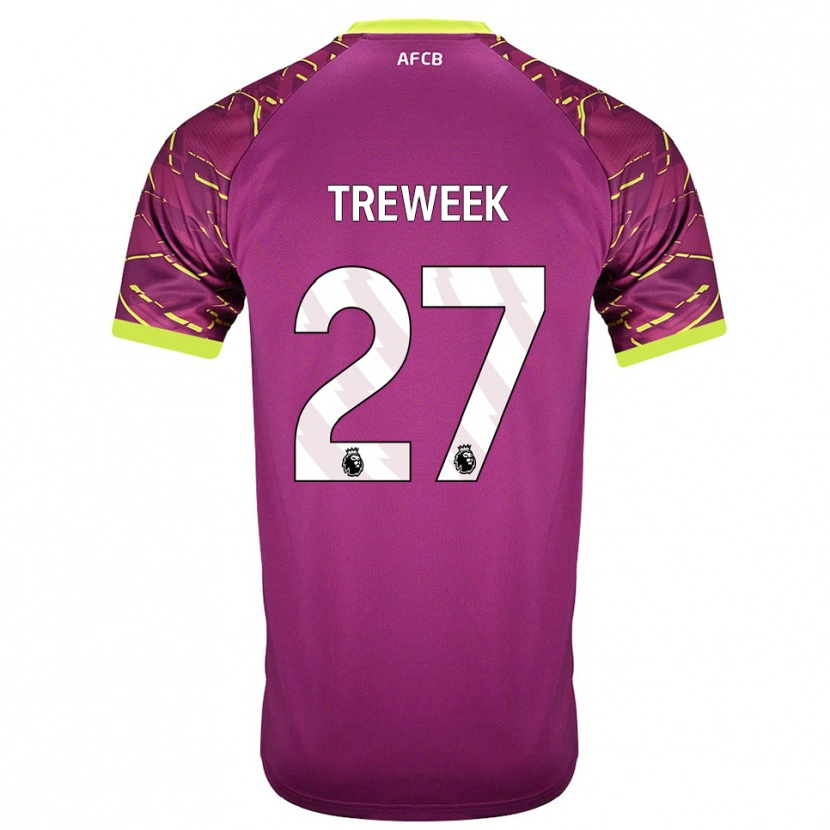 Danxen Pánské Amber Treweek #27 Tmavě Purpurová Brankář Dresy 2025/26 Dres