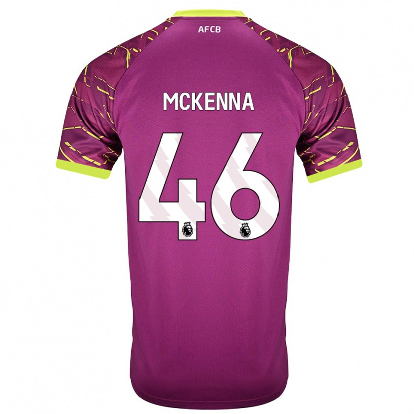 Danxen Pánské Callan McKenna #46 Tmavě Purpurová Brankář Dresy 2025/26 Dres