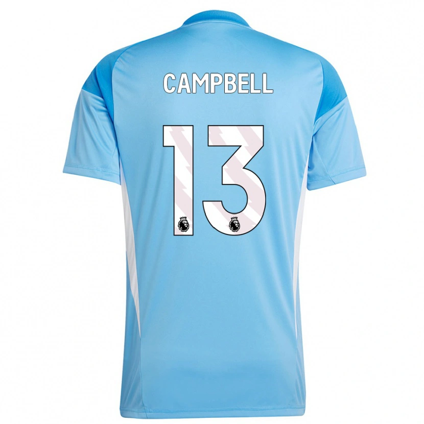 Danxen Pánské Luke Campbell #13 Modrá Bílá Brankář Dresy 2025/26 Dres