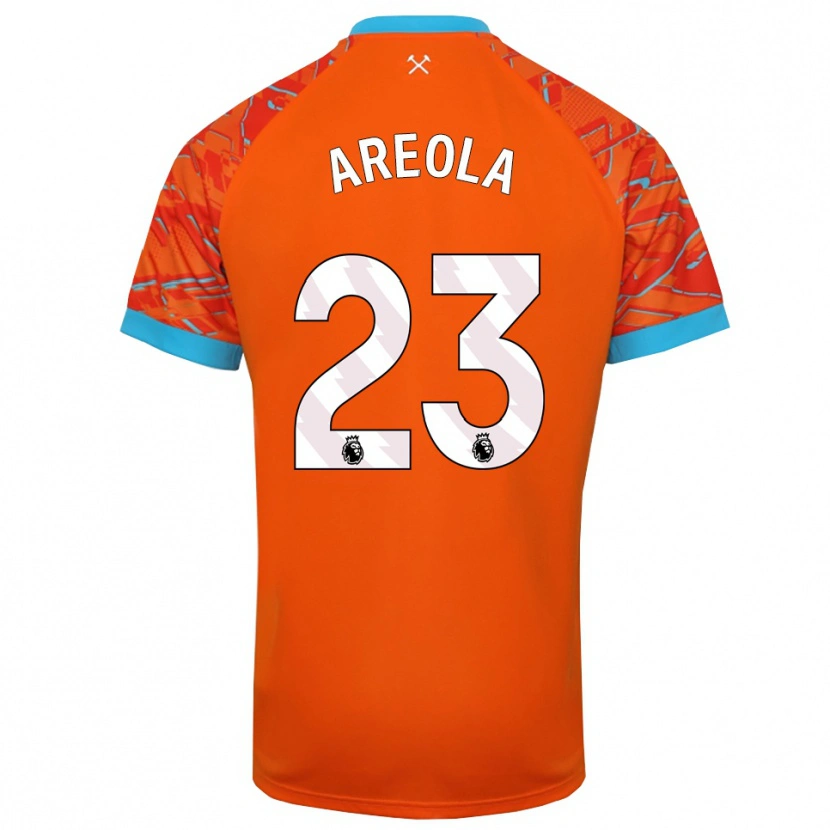 Danxen Pánské Alphonse Areola #23 Oranžová Bílá Brankář Dresy 2025/26 Dres