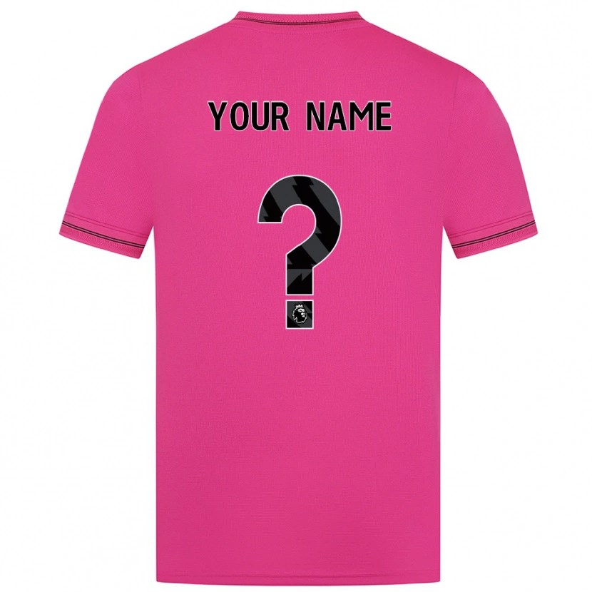 Danxen Pánské Wolverhampton Wanderers Purpurová Černá Brankář Dresy 2025/26 Dres