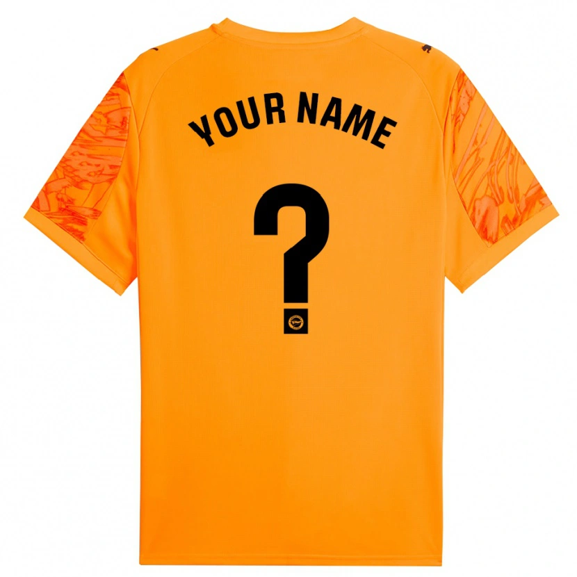 Danxen Pánské Deportivo Alaves Oranžová Černá Brankář Dresy 2025/26 Dres