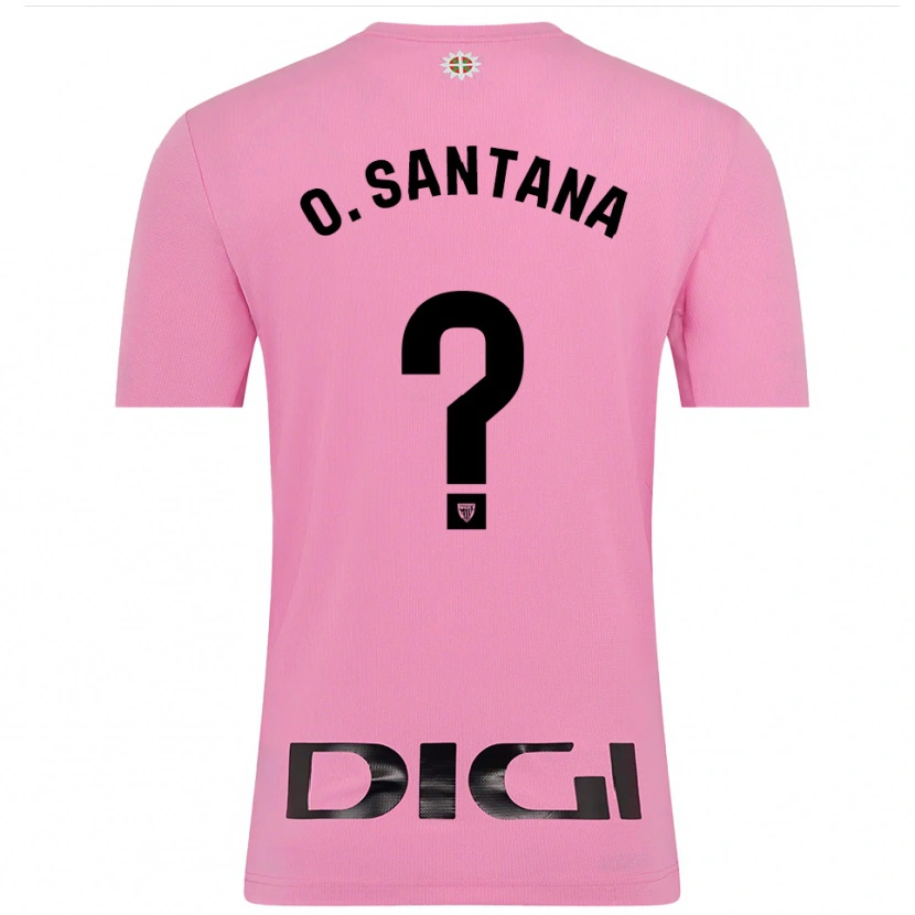 Danxen Pánské Olatz Santana Amado #0 Růžová Černá Brankář Dresy 2025/26 Dres