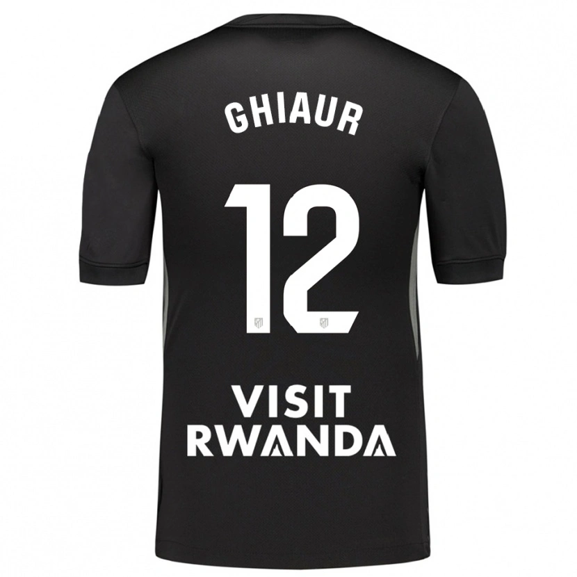 Danxen Pánské Octavian Ghiaur #12 Černá Bílá Brankář Dresy 2025/26 Dres