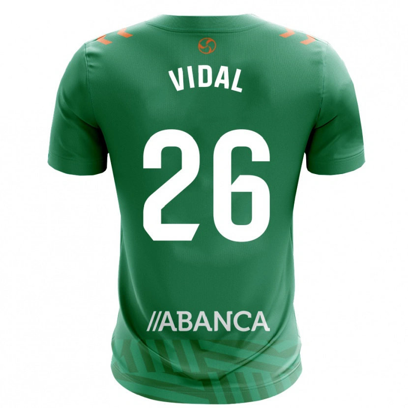 Danxen Pánské Marc Vidal #26 Zelená Bílá Brankář Dresy 2025/26 Dres