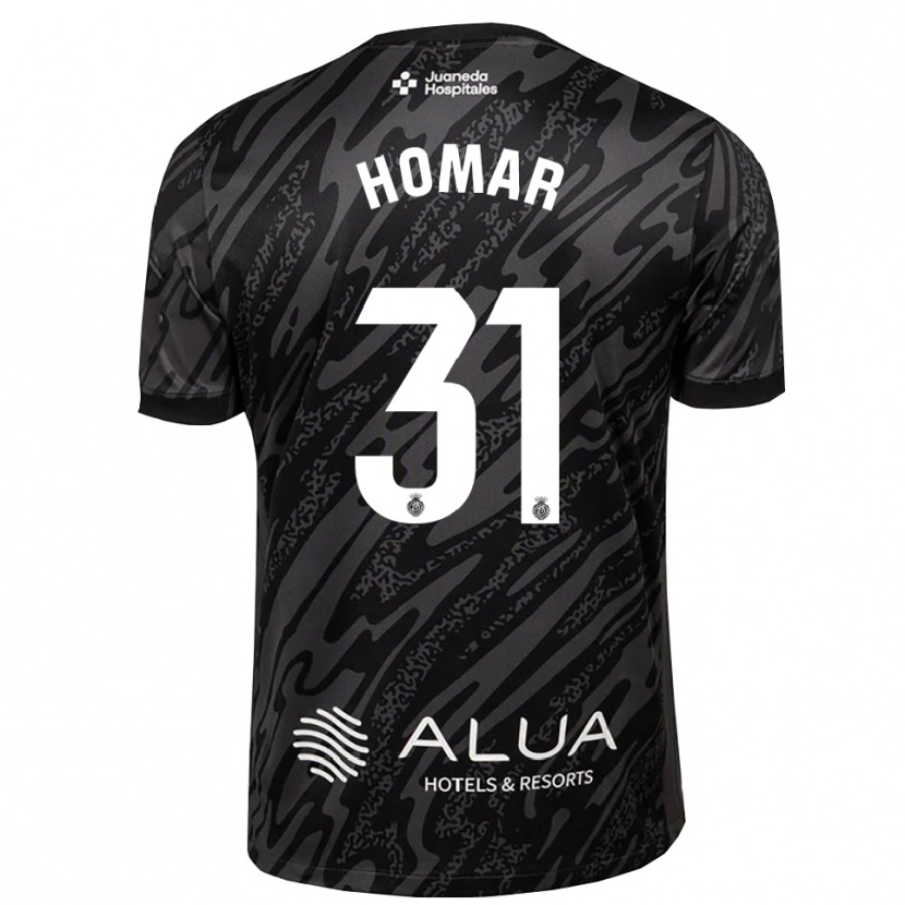 Danxen Pánské Gaspar Homar #31 Tmavě Šedá Černá Brankář Dresy 2025/26 Dres