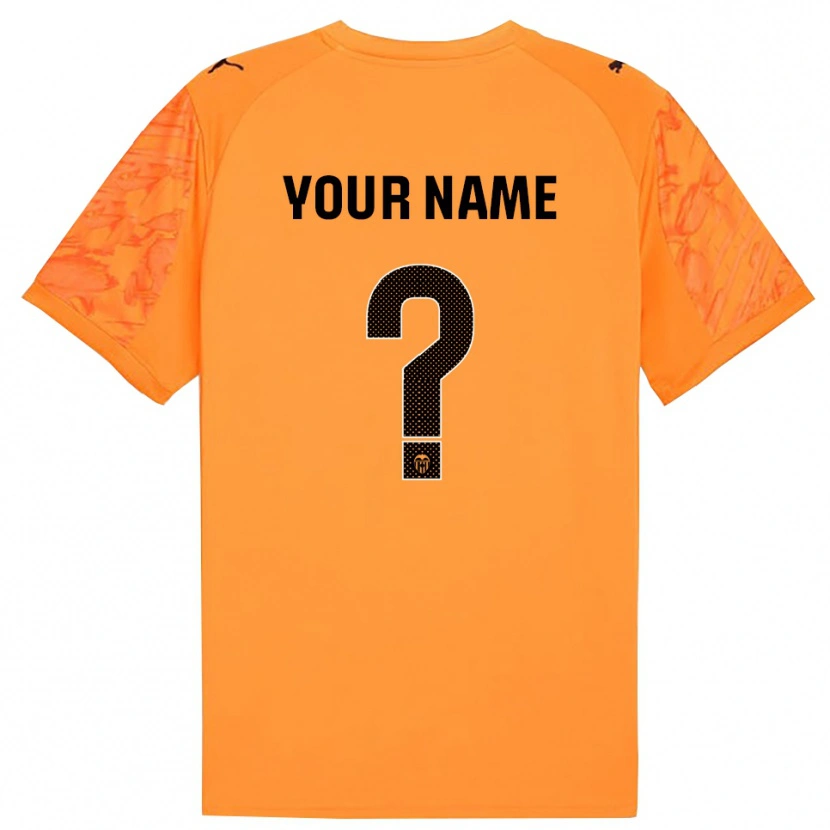 Danxen Pánské Valencia Oranžová Černá Brankář Dresy 2025/26 Dres
