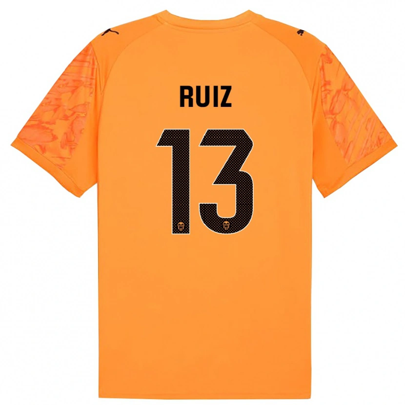 Danxen Pánské Nil Ruiz #13 Oranžová Černá Brankář Dresy 2025/26 Dres
